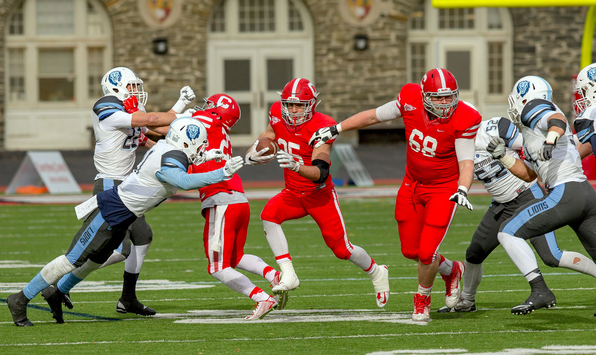 Cornell Football Earns First Win of Season With 30 Victory Over