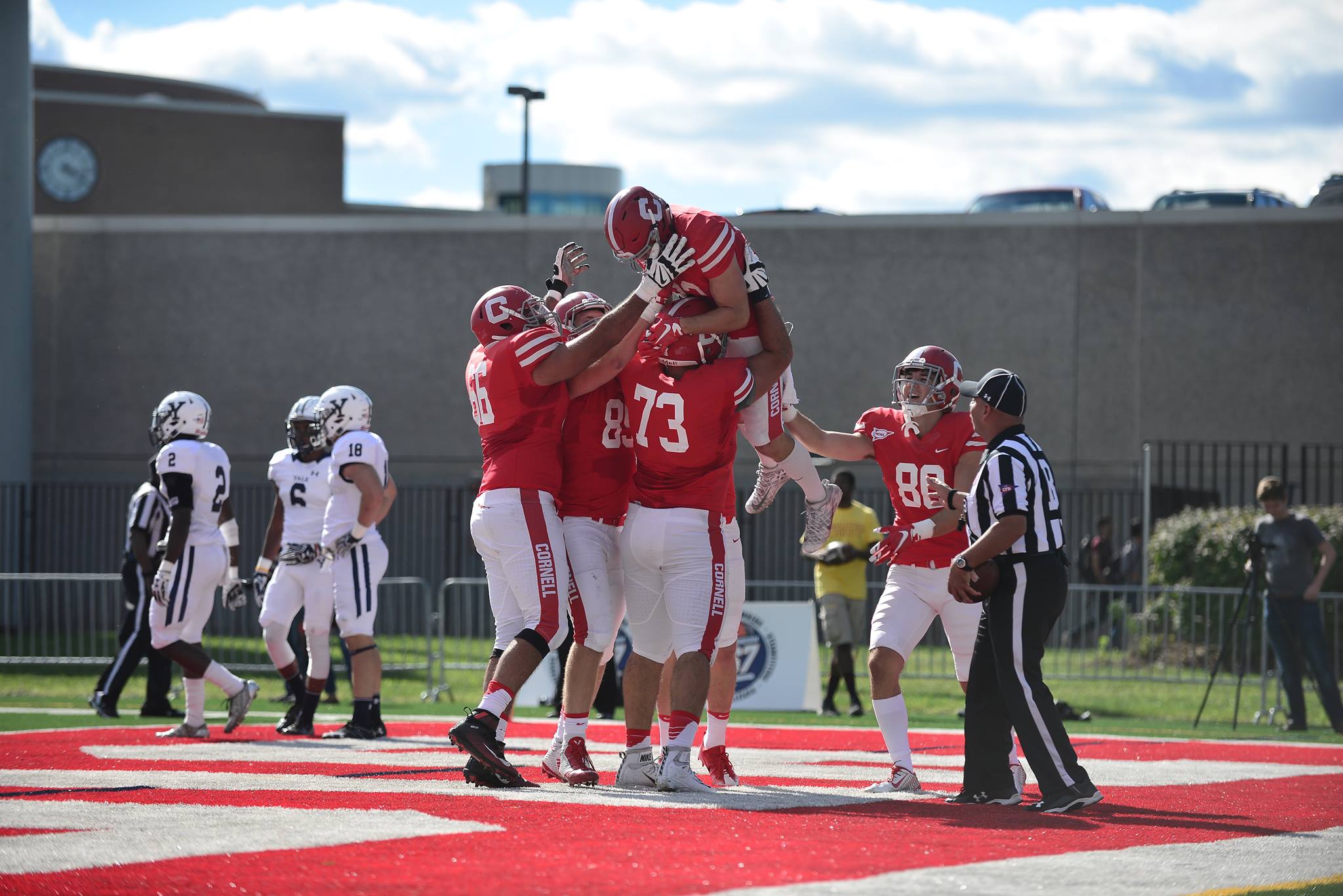 On Cornell Football Comes Up Huge to Continue Undefeated