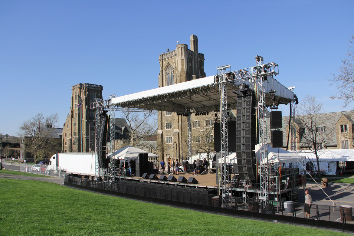 As Slope Day Nears, Cornell Departments Collaborate to Ensure Festival