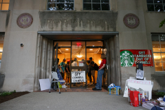 July 6, 2023: An NLRB ruling determines that Starbucks is guilty of violating U.S. labor laws in its permanent closure of the Collegetown location and the treatment of employees at all three unionized Ithaca locations. Credit: Julia Nagel/Sun Photography Editor